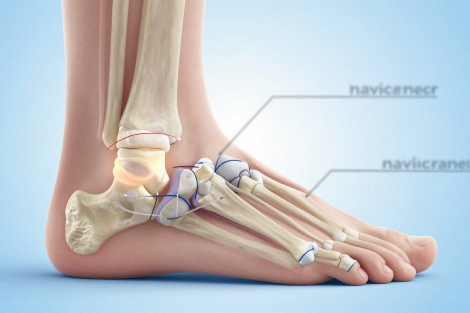 Ból kości łódkowatej w stopie