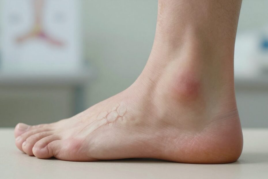 Ból stopy od góry