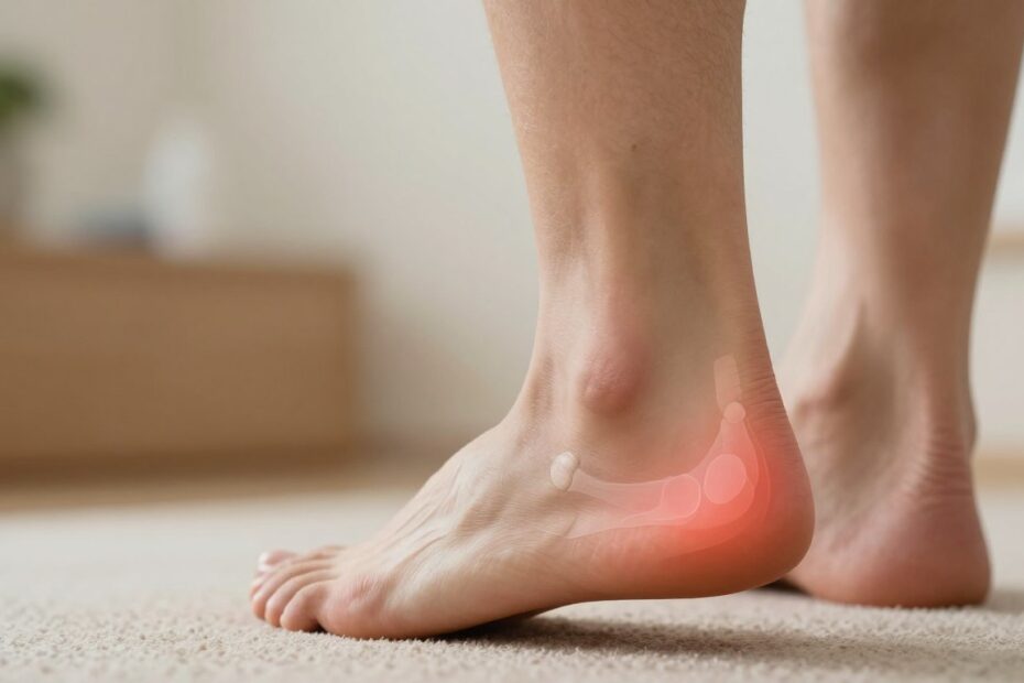 Ból stopy pod spodem