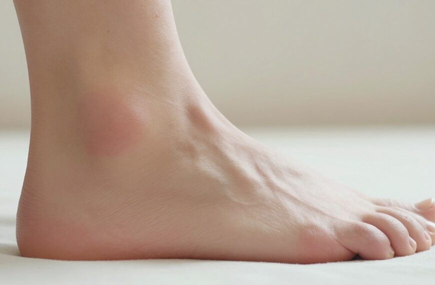 Ból w stopie z boku wewnętrznej stronie – co może boleć i kiedy podejrzewać przeciążenie łuku stopy