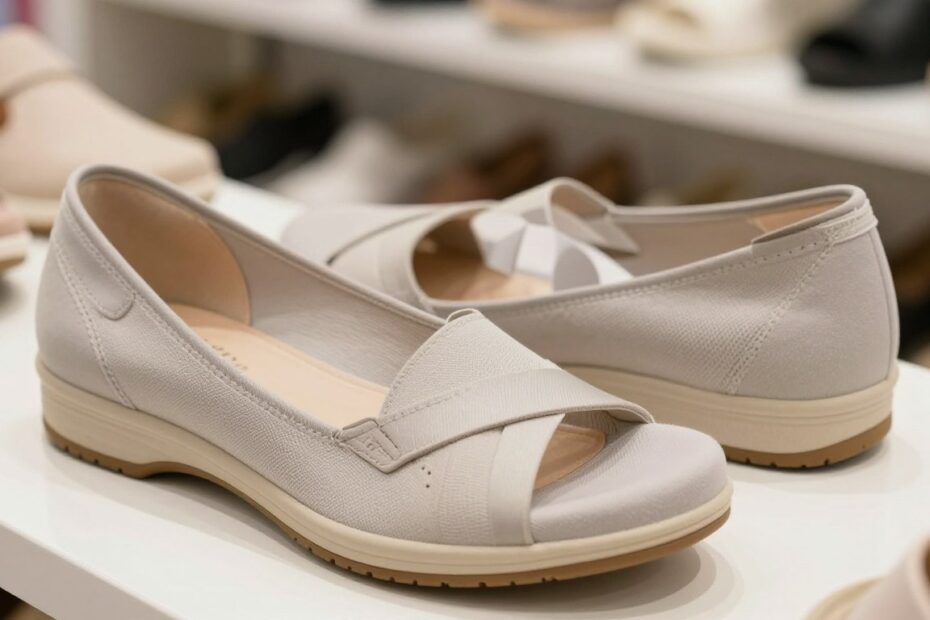 Buty na płaskostopie poprzeczne damskie