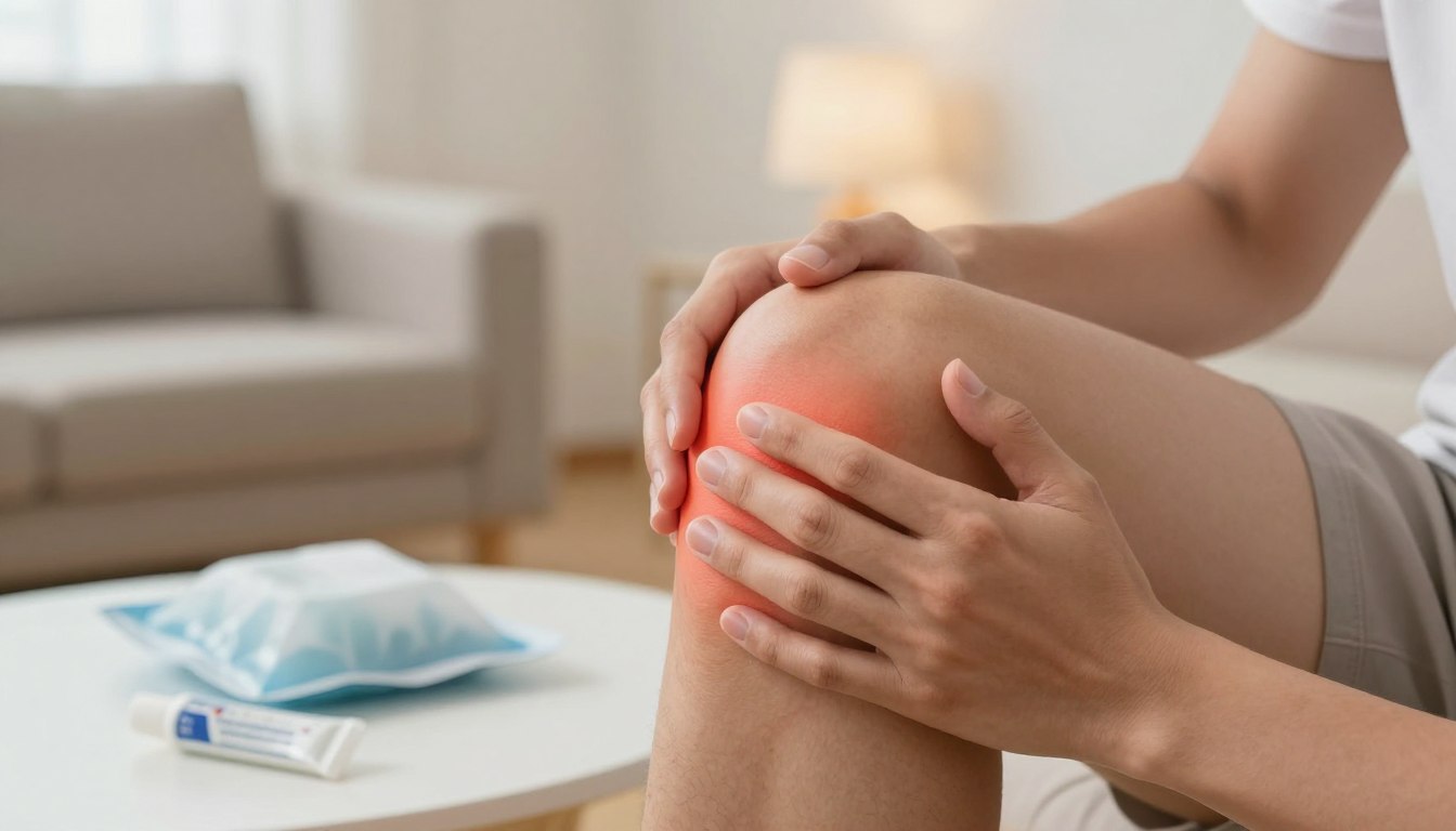 Co na opuchnięte kolano