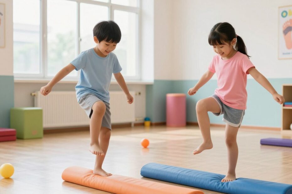 Ćwiczenia na płaskostopie dla dzieci