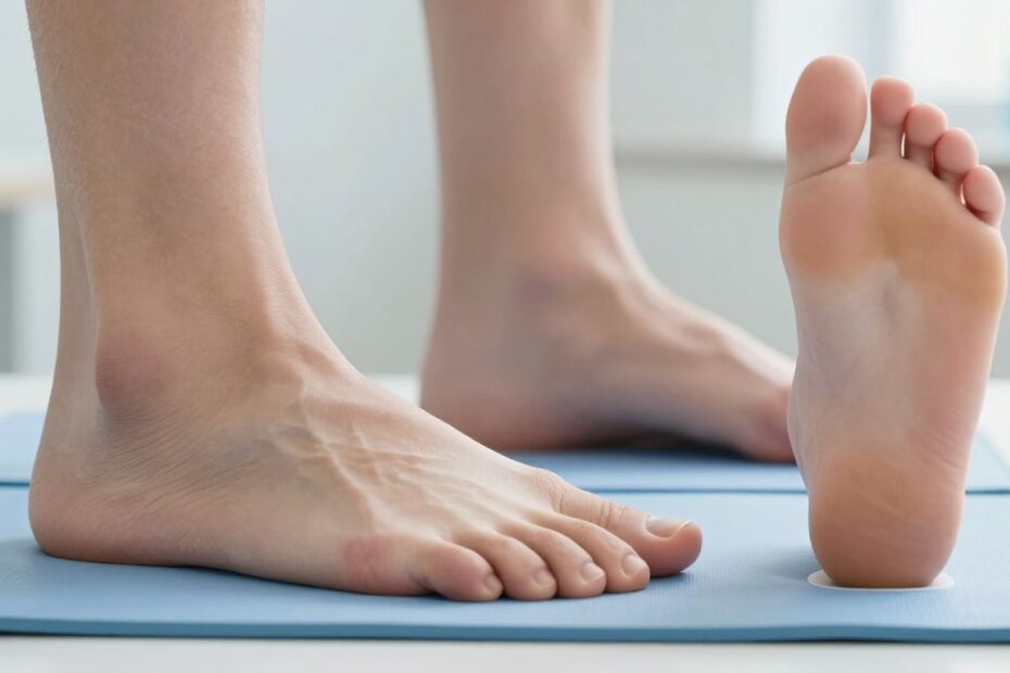 Jak wygląda płaskostopie