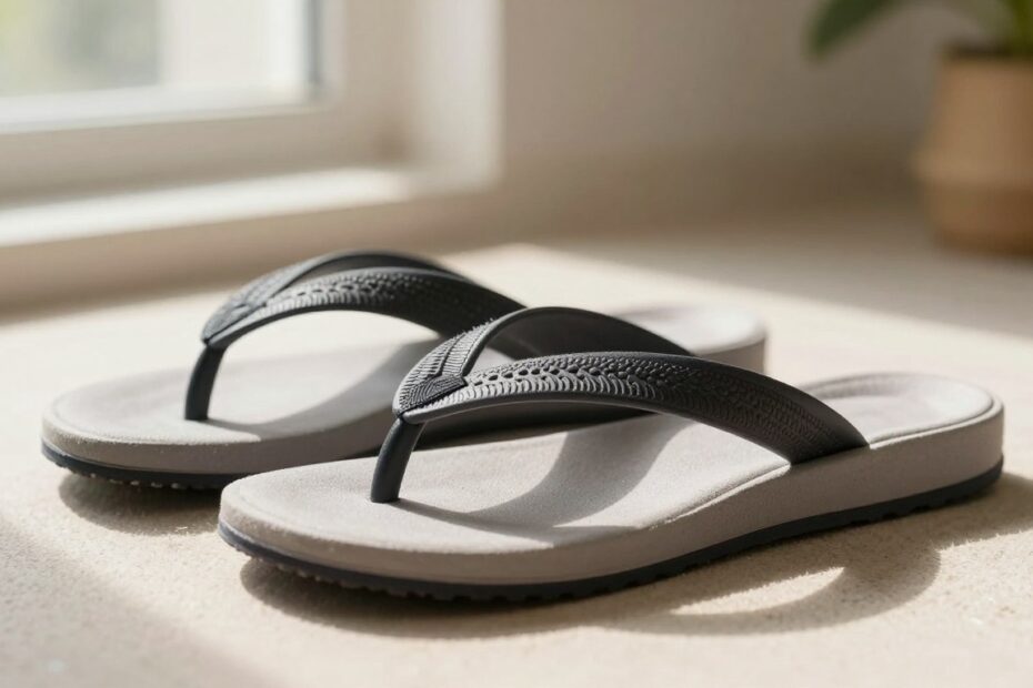 Klapki na płaskostopie