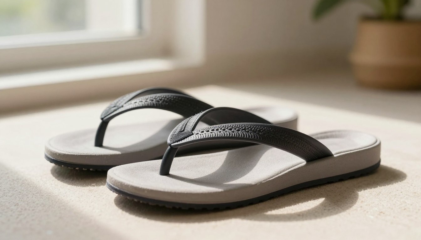 Klapki na płaskostopie