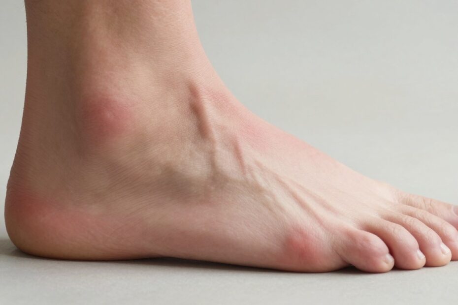 Kości śródstopia ból w stopie z boku zewnętrznej stronie