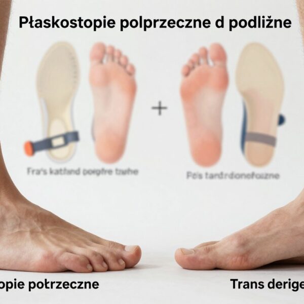 Płaskostopie poprzeczne a podłużne