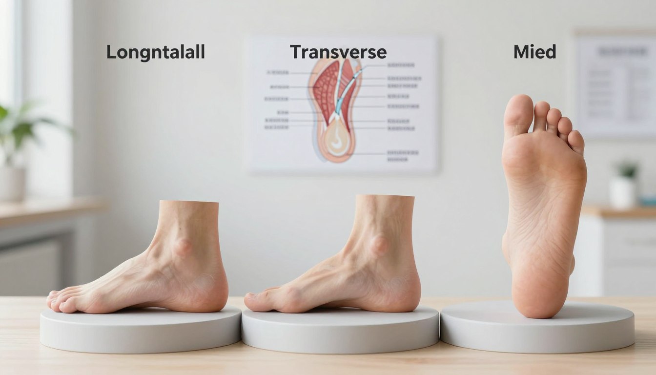 Rodzaje płaskostopia