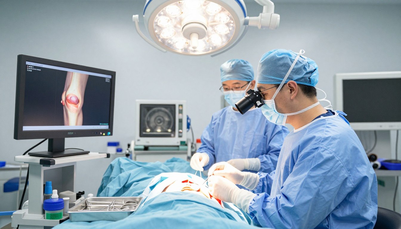 Artroskopia kolana ile trwa