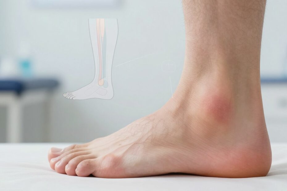 Ból stopy pod kostką
