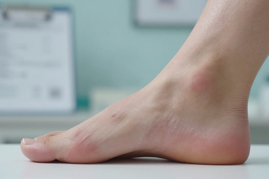 Ból stopy z boku od zewnętrznej strony