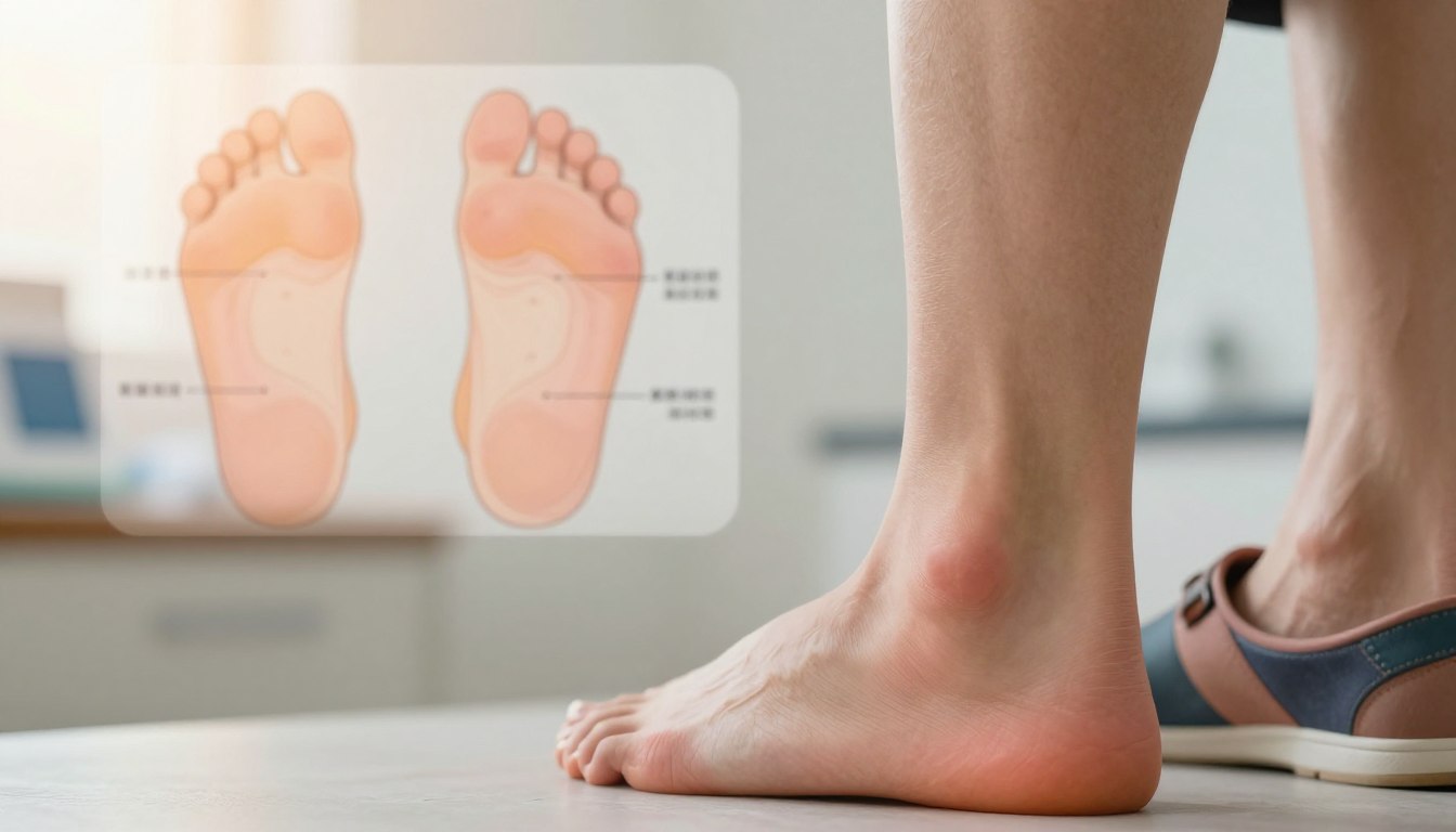 Boląca gulka pod stopą