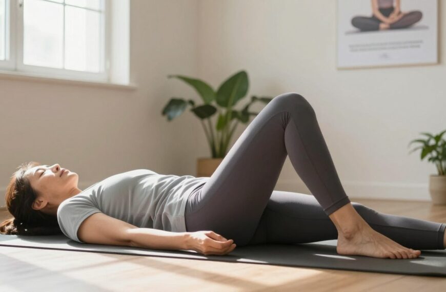 Jak rozciągnąć przykurcz pod kolanem