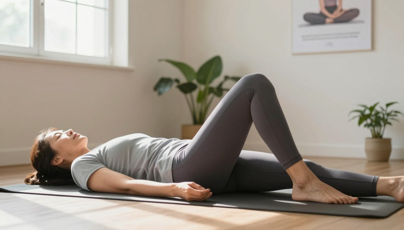 Jak rozciągnąć przykurcz pod kolanem