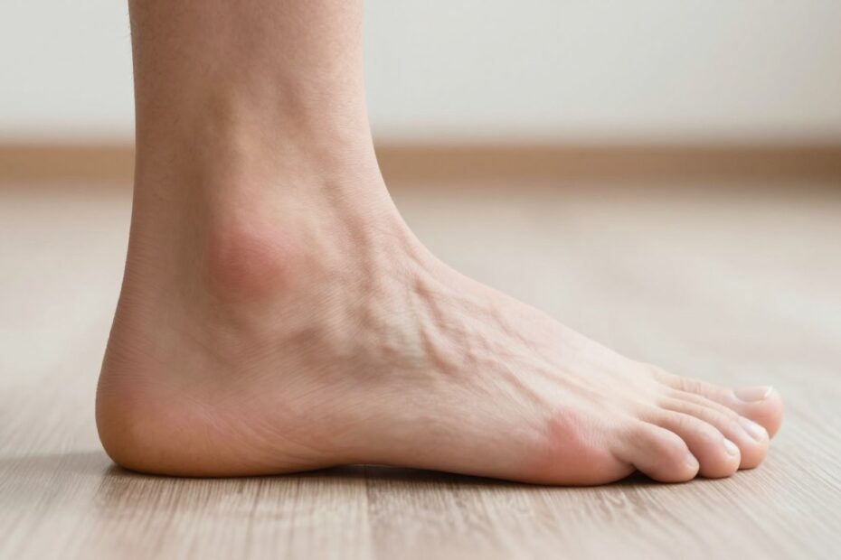 Płaskostopie poprzeczne objawy