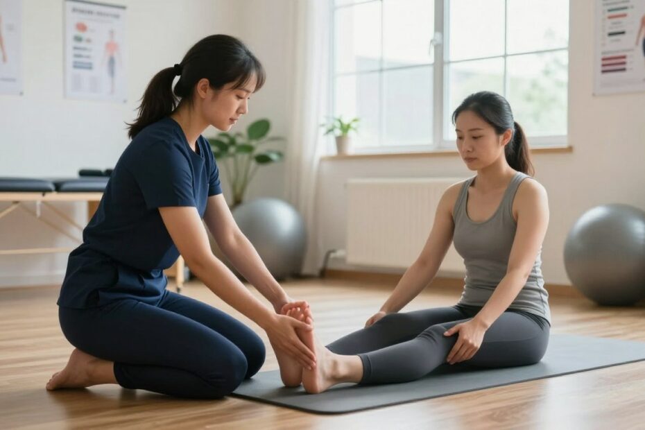 Przykurcz ścięgna Achillesa ćwiczenia