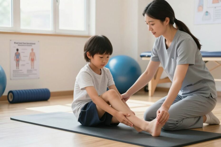 Przykurcz ścięgna Achillesa u dzieci ćwiczenia