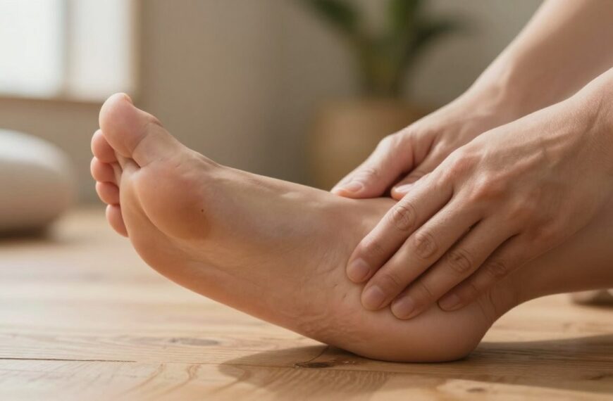 Punkt na stopie odpowiedzialny za ból głowy