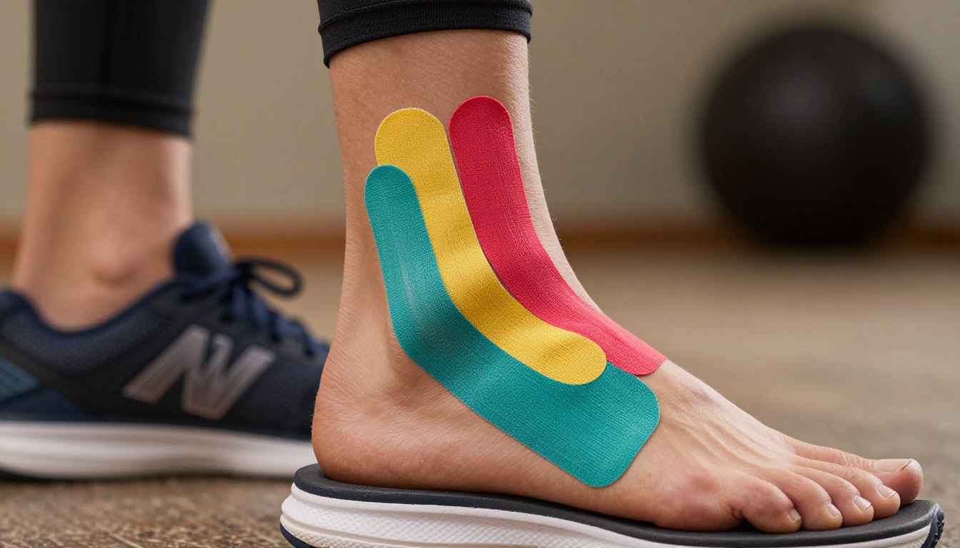 Tejpy na ścięgno Achillesa