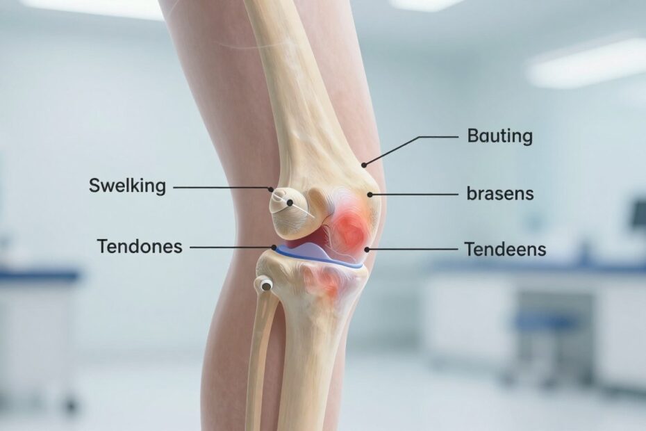 Uszkodzenie rzepki w kolanie objawy