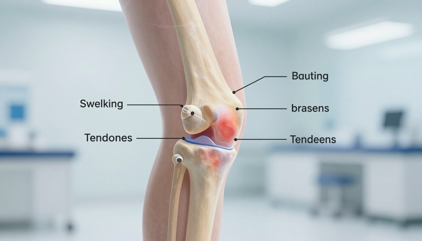 Uszkodzenie rzepki w kolanie objawy