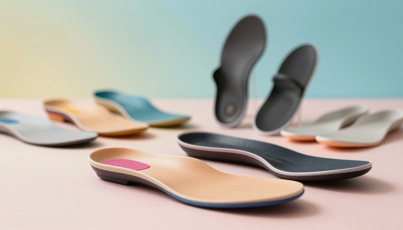 Wkładki do butów ortopedyczne na płaskostopie