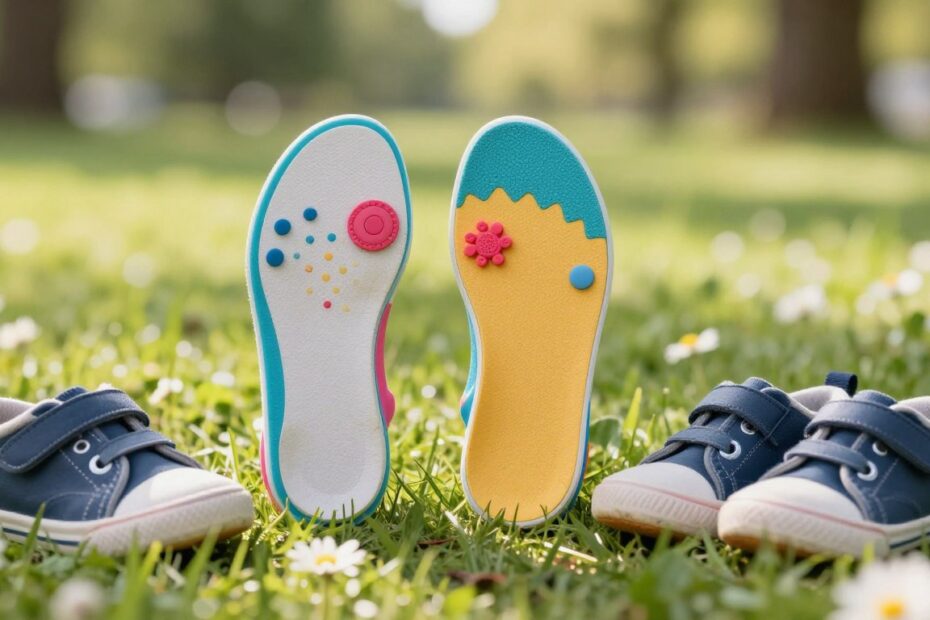 Wkładki na płaskostopie dla dzieci