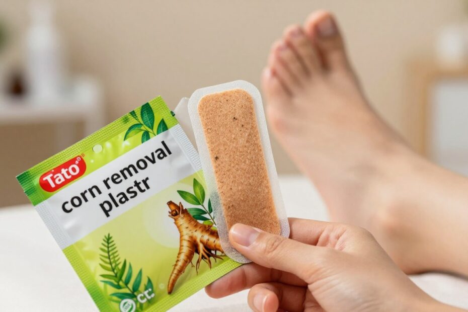 Plastry na odciski z korzeniem