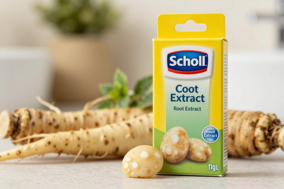 Scholl na odciski z korzeniem