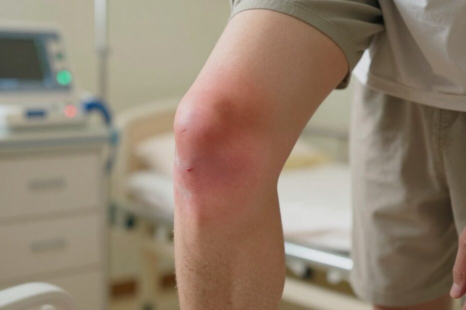 Ciepłe kolano po endoprotezie